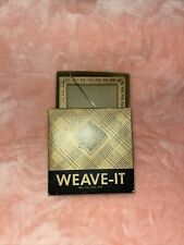 Weave  It Loom Vintage With Original Box, And Needle, used for sale  Shipping to South Africa