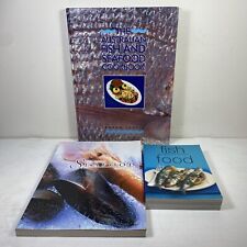 Lote de 3 libros de cocina de mariscos: The Great Mariscos, comida de pescado, pescado y mariscos, usado segunda mano  Embacar hacia Argentina