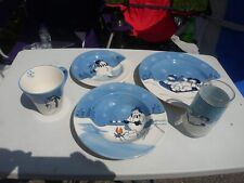 Snowmen dinnerware set for sale  Clear Lake