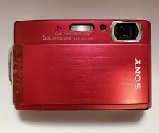 Câmera Digital Compacta Sony Cyber-shot DSC-T300 10.1MP Vermelha Com Cartão de Memória de 2 Mp comprar usado  Enviando para Brazil