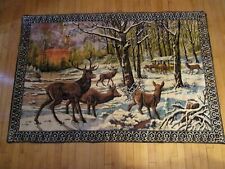 deer wall tapestry for sale  Calumet