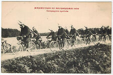 Companhia francesa de bicicletas em manobras, França 1909, usado comprar usado  Enviando para Brazil