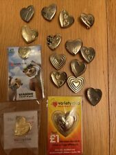 variety club heart badges x16, used for sale  EPSOM