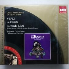 Verdi: La traviata / Scotto / Kraus / Muti / EMI 2 CD box 5 09694 2 RARE for sale  Shipping to South Africa