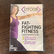 Diabetes DTour Fat-Fighting Fitness 3 Entrenamientos Fáciles DVD Quemar Calorías Aumentar segunda mano  Embacar hacia Argentina