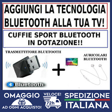 Trasmettitore bluetooth cuffie usato  Italia