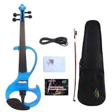Blue electric violin for sale  Shipping to Ireland