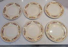 6 X Vintage Johnson Brothers Old English Harrow 10" Dinner Plates for sale  Shipping to South Africa
