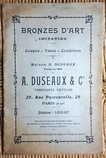 Catalogue ancien bronzes d'occasion  Langres