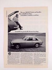 1967 MG MGB GT Print Ad for sale  Elyria