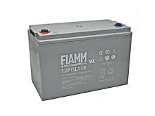 Fiamm 12fgl100 batteria usato  Catanzaro