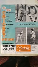 Cricket spotlight magazine for sale  GREAT YARMOUTH