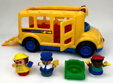 Fisher Price Little People 2002 Beeps the Yellow luzes de ônibus escolar som de música comprar usado  Enviando para Brazil