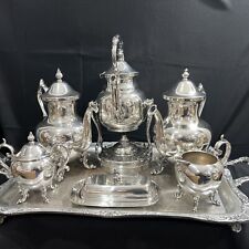 vintage royal and luxury Silver Plated tea set With Tray, used for sale  Shipping to South Africa
