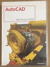 Używany, Autodesk AutoCAD Mechanical 2009 Oprogramowanie Autodesk z numerem seryjnym 3 płyty CD na sprzedaż  Wysyłka do Poland