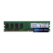 Memória RAM Crucial DDR2 2GB CT25664AA1067.M16FH 2RX8 PC2-8500U 1066Mhz Desktop P, usado comprar usado  Enviando para Brazil