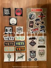 Yeti stickers sets for sale  Cedar Park