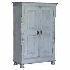 STUNNING ANTIQUE HUNGARIAN HAND PAINTED HOUSEKEEPERS LINEN CUPBOARD / WARDROBE for sale  Shipping to South Africa