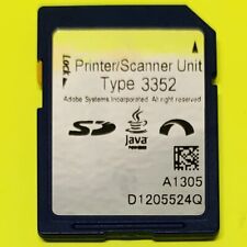 Ricoh Lanier Savin Printer Scanner SD card Type 3352 for MP 2352 2852 3352 PSCN, used for sale  Shipping to South Africa