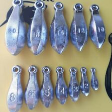 LEAD BANK SINKERS/WEIGHTS 10lbs pick your size 1oz to 20oz..... for sale  Shipping to South Africa