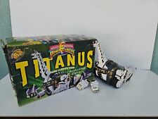 Usado, Vintage 1991 Bandai Power Rangers Deluxe Titanus Carrier Zord. Corrente. Works&box comprar usado  Enviando para Brazil