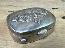 sterling silver pillbox for sale  Point Clear