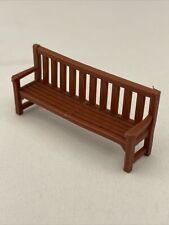 Used, Britains Floral Garden Bench Brown for sale  Shipping to South Africa