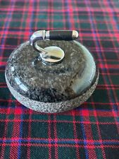 Used, Stunning 'Crawfordjohn' (Lanarkshire) Scots Granite Mini Curling Stone 3.5” diam for sale  Shipping to South Africa