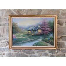 Cottage stream painting for sale  Douglassville