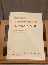 Telemann sonata mineur d'occasion  Rennes