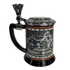 Vintage HARLEY DAVIDSON FATBOY TANKARD *Caneca de Colecionador Fat Boy Franklin Estado Perfeito comprar usado  Enviando para Brazil