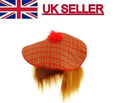 Tartan hat ginger for sale  LEICESTER