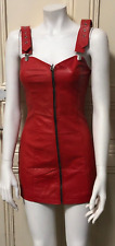Echtlederkleid rot sexy gebraucht kaufen  Düsseldorf