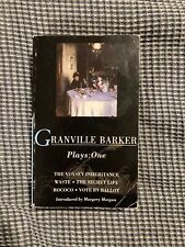 Used, Granville barker plays for sale  LONDON