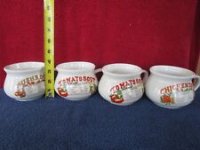 Recipe soup mugs for sale  Yorktown