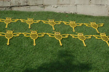 Used, Garden Border Edging 'Bees' Interlocking [10] ( Length aprox 2.7mtr or 9ft) for sale  Shipping to South Africa