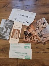 Mapa de senderos del Parque Nacional Mesa Verde 1970, fotos de diarama, papeles de museo, usado segunda mano  Embacar hacia Argentina
