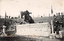 Cpa horse jumping d'occasion  Expédié en Belgium