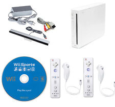 PAQUETE ELEGIDO Blanco Consola de Deportes Nintendo Wii Controlador de Sistema Nunchuck FABRICANTE DE EQUIPOS ORIGINALES segunda mano  Embacar hacia Mexico
