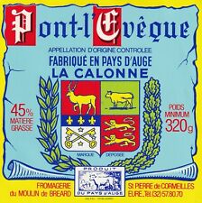 Etiquette fromage pont d'occasion  Rugles