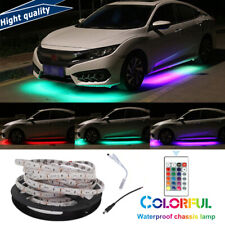 16 pés sob o carro RGB LED barra de tira sob a carroceria luz de brilho inferior acessórios automáticos comprar usado  Enviando para Brazil