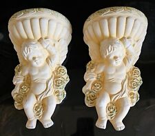 Vintage ceramic cherub for sale  Shipping to Ireland