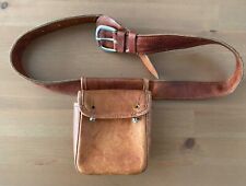 Leather cartridge bag for sale  LYDNEY