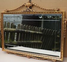 antique wall mirrors decorative for sale  LEEK