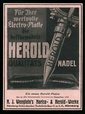 Alte werbung 1929 gebraucht kaufen  Hamburg