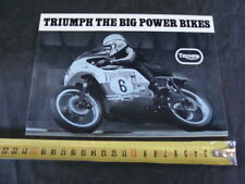 Brochure moto triumph usato  Santena