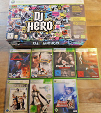 XBox 360 live DJ Hero komplett + 7 Spiele Sammlung Konvolut comprar usado  Enviando para Brazil