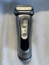 Braun Series 9 S9 Wet and Dry Mens Electric Shaver Razor with Case Silver Black for sale  Shipping to South Africa