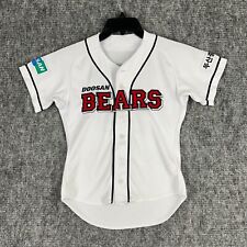 DOOSAN BEARS JERSEY WOMENS LARGE 80 KOREAN PRO BASEBALL TEAM #18 REPLICA for sale  Shipping to South Africa