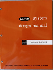 Manual de design do sistema de transporte, parte 10: sistemas para todos os ar - manual de ar condicionado comprar usado  Enviando para Brazil